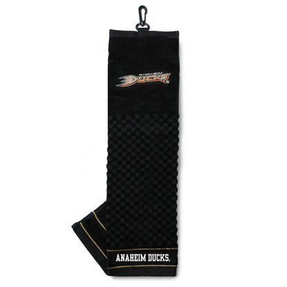 Team Golf ANA Ducks Golf Towels - Tri - Fold 16x22 - 