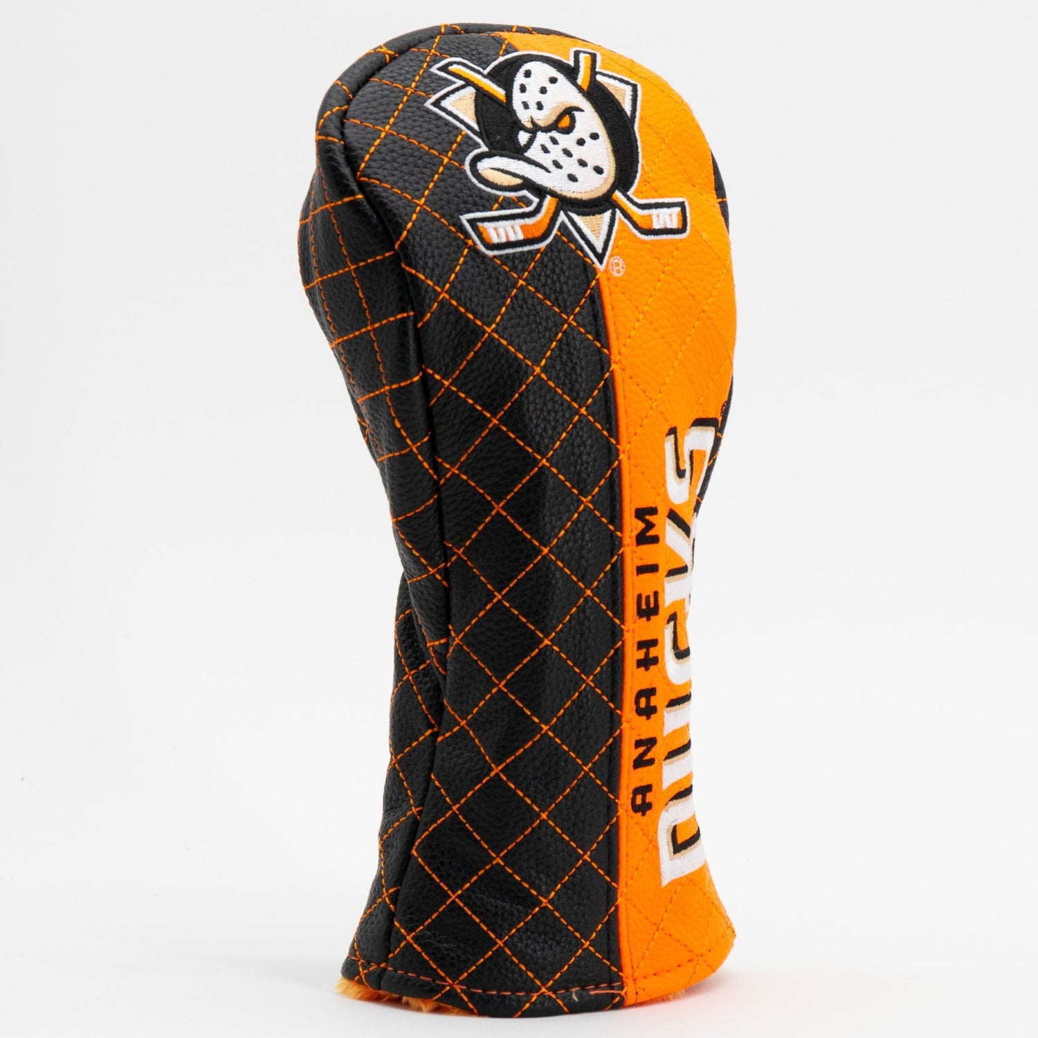 Team Golf Anaheim Ducks DR/FW Quilted Headcovers - Team Golf USA