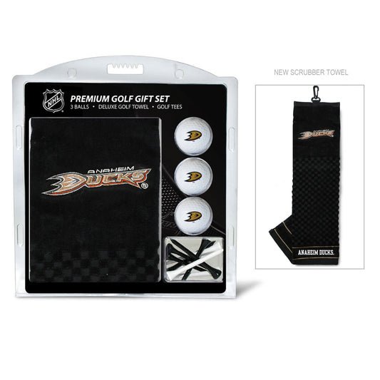 Team Golf Anaheim Ducks Golf Gift Sets - Embroidered Towel Gift Set - 
