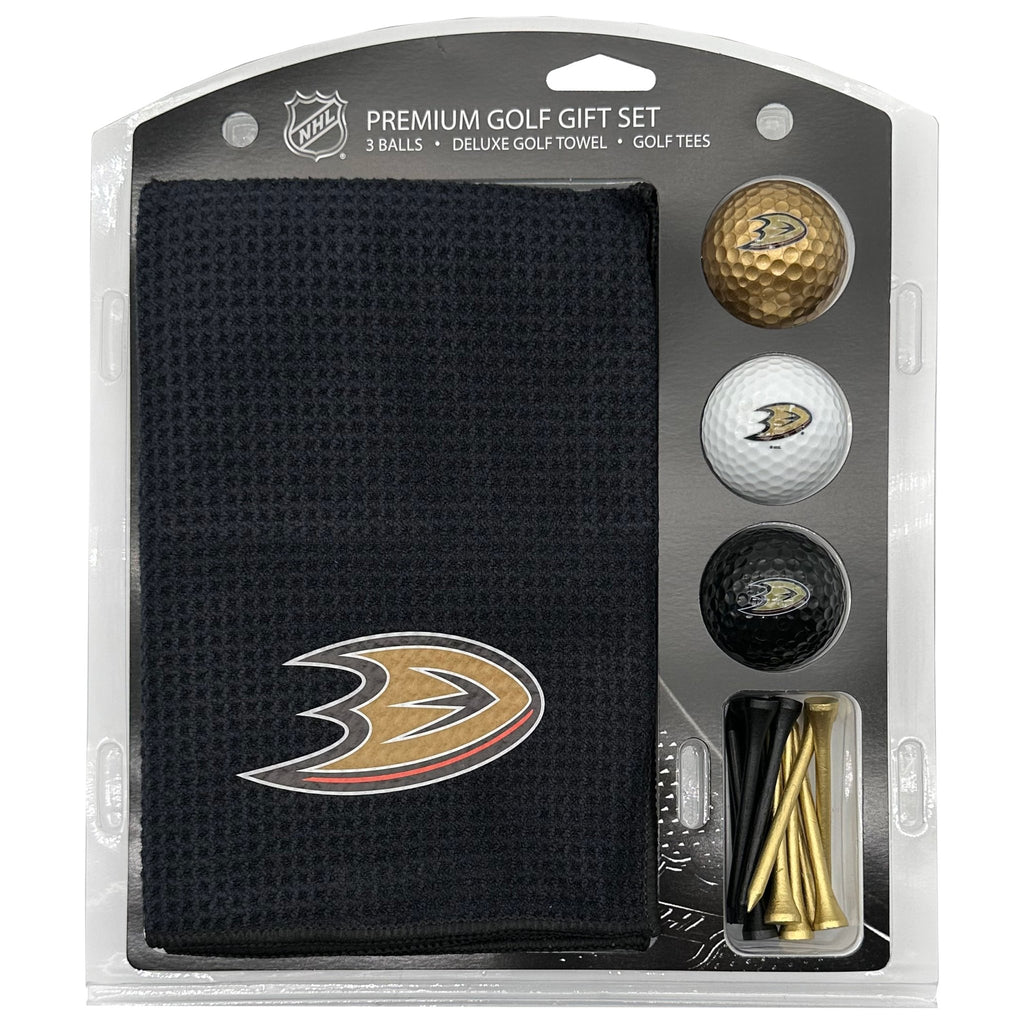 Team Golf Anaheim Ducks Golf Gift Sets - Microfiber Towel Gift Set - Color - 
