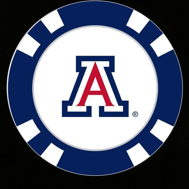 Team Golf Arizona Ball Markers - Golf Chip Marker - 