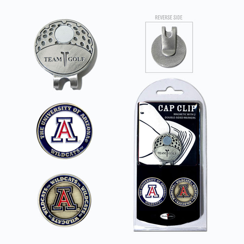 Team Golf Arizona Ball Markers - Hat Clip - 2 markers - 