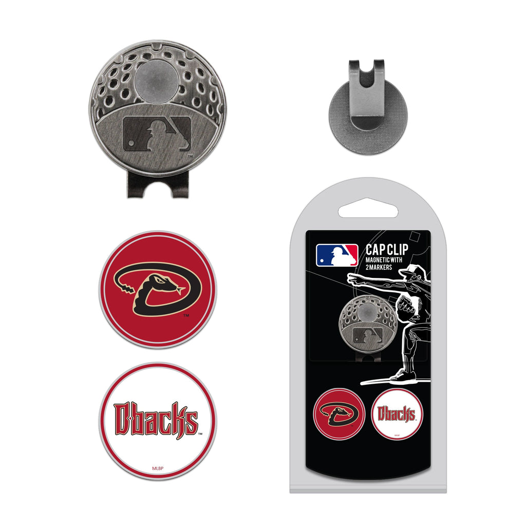 Team Golf Arizona Diamondbacks Ball Markers - Hat Clip & Ball Marker - 