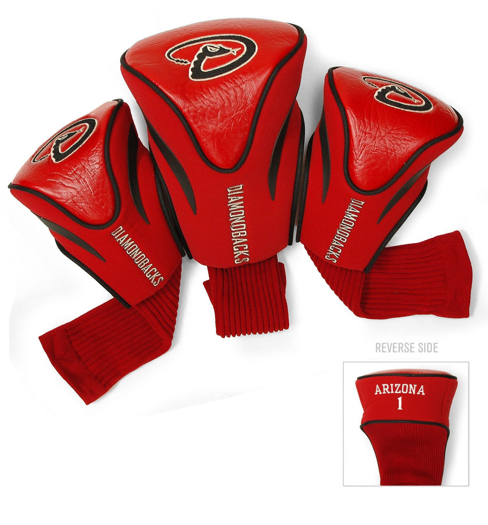 Team Golf Arizona Diamondbacks DR/FW Headcovers - 3 Pack Contour - Embroidered