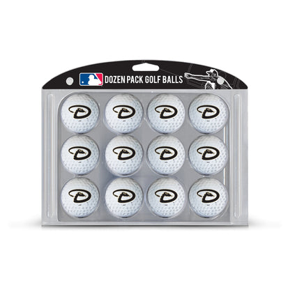 Team Golf Arizona Diamondbacks Golf Balls - 12 Pack - White