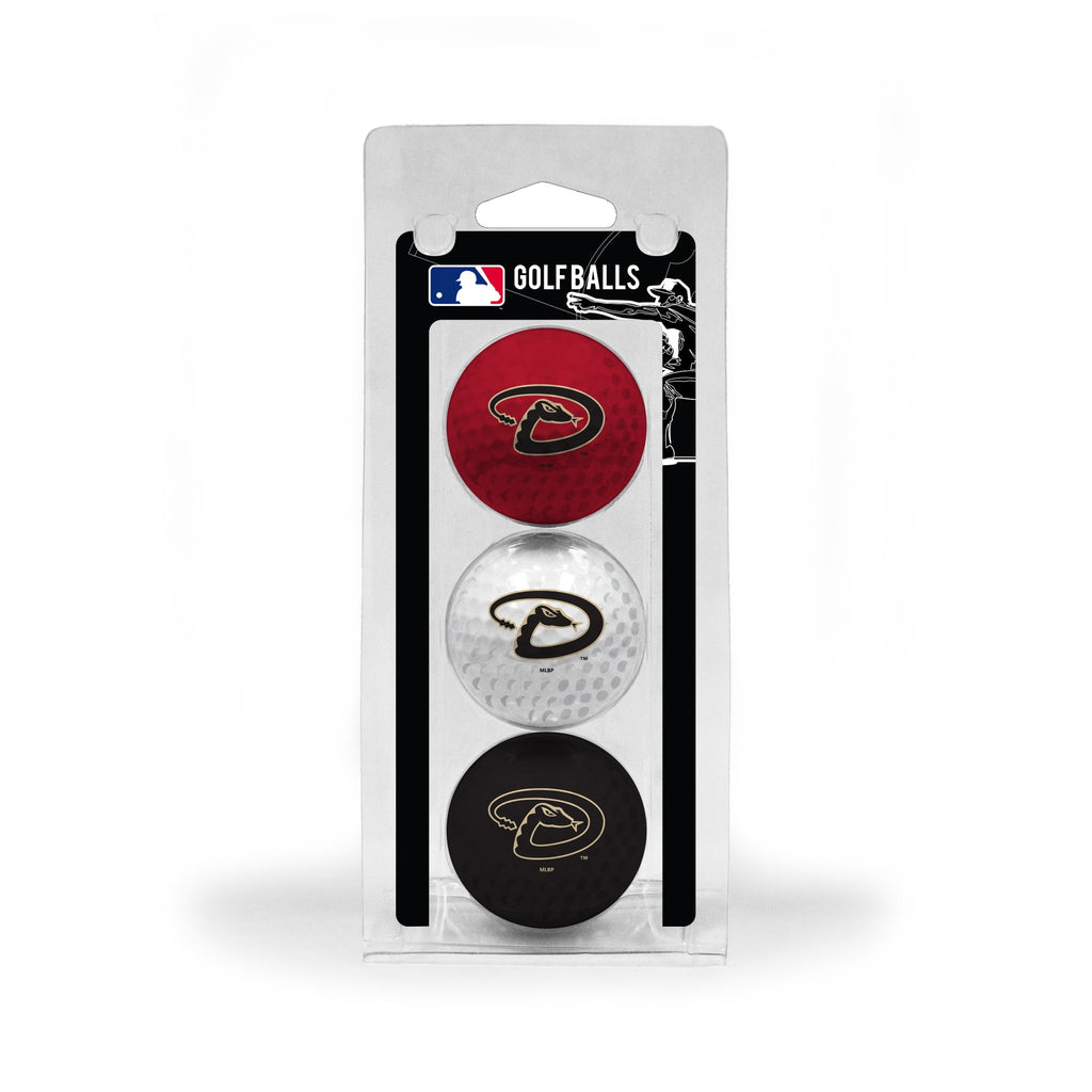 Team Golf Arizona Diamondbacks Golf Balls - 3 Pack - Team