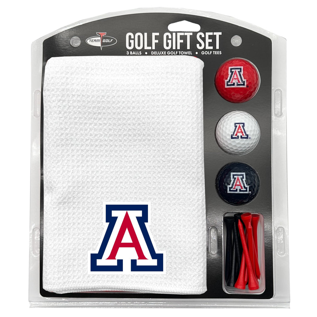 Team Golf Arizona Golf Gift Sets - Microfiber Towel Gift Set - White - 