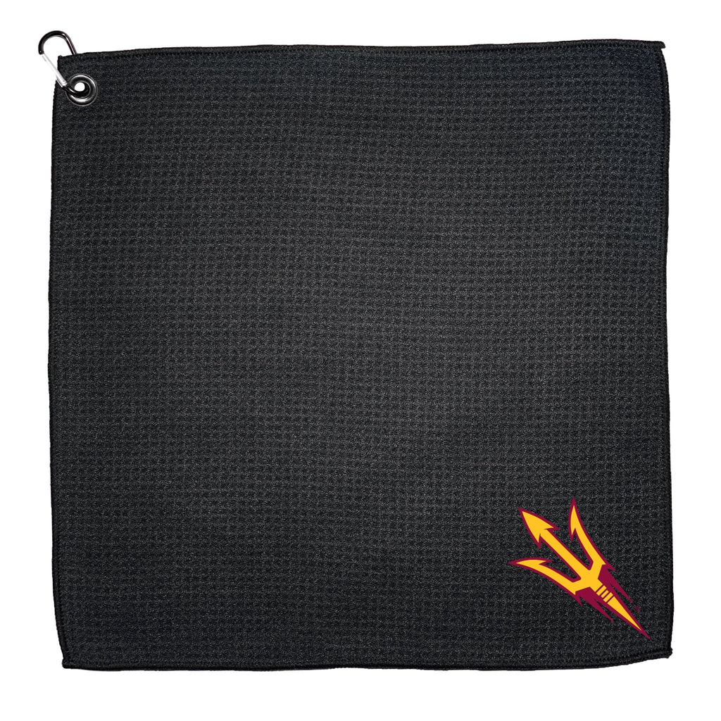 Team Golf Arizona St Golf Towels - Microfiber 15X15 Color - 