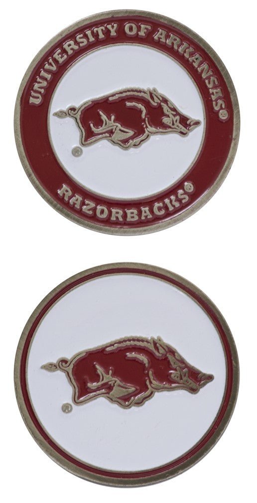 Team Golf Arkansas Ball Markers - Ball Marker - 