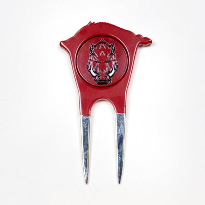 Team Golf Arkansas Divot Tools - Custom Shaped - 