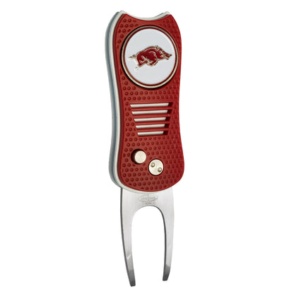 Team Golf Arkansas Divot Tools - Switchblade Divot Tool - 