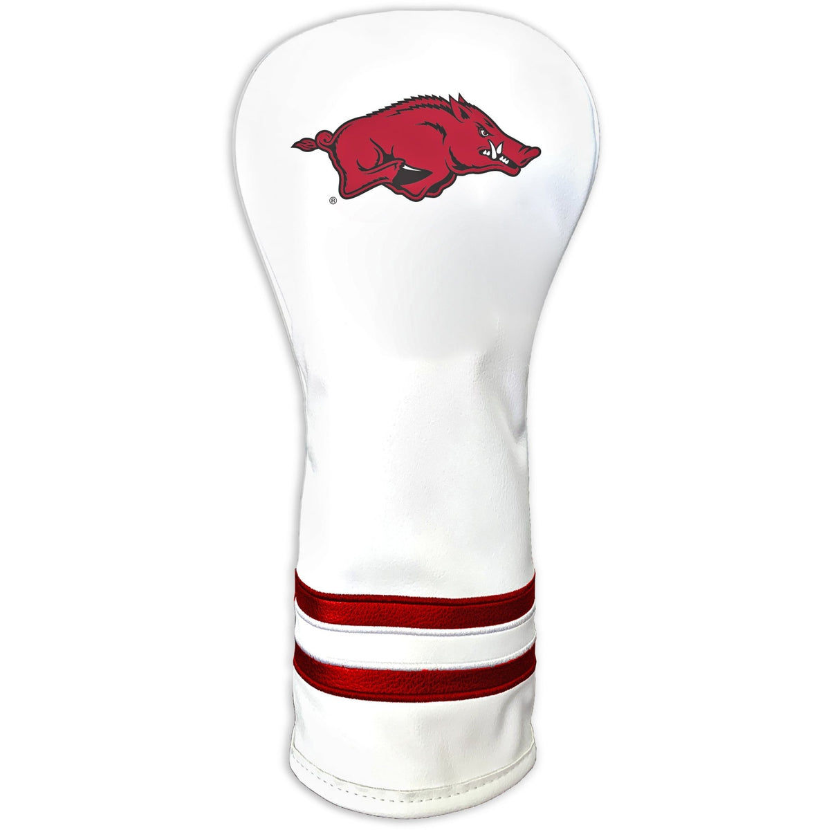 Team Golf Arkansas DR/FW Headcovers - Fairway HC - Printed White