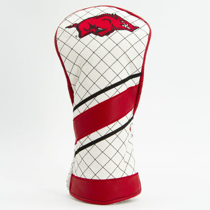 Team Golf Arkansas DR/FW Quilted Headcovers - Team Golf USA