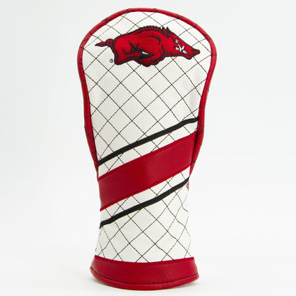 Team Golf Arkansas DR/FW Quilted Headcovers - Team Golf USA