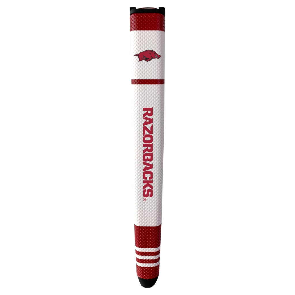 Team Golf Arkansas Putter Grips - White - 