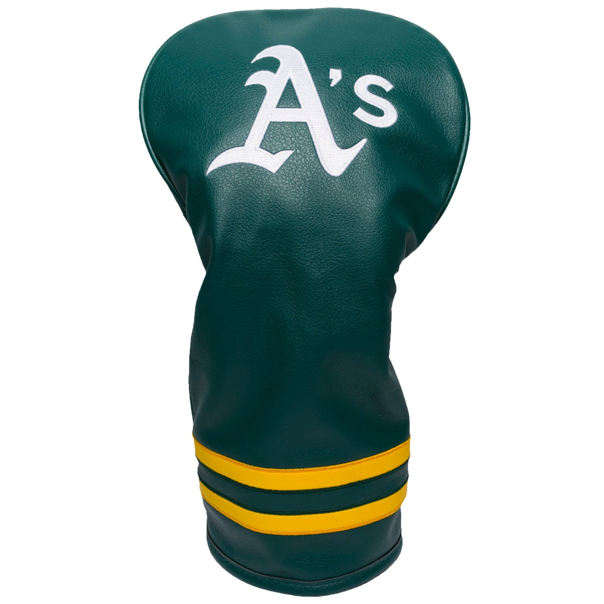 Team Golf A's DR/FW Headcovers - Vintage Driver HC - Embroidered
