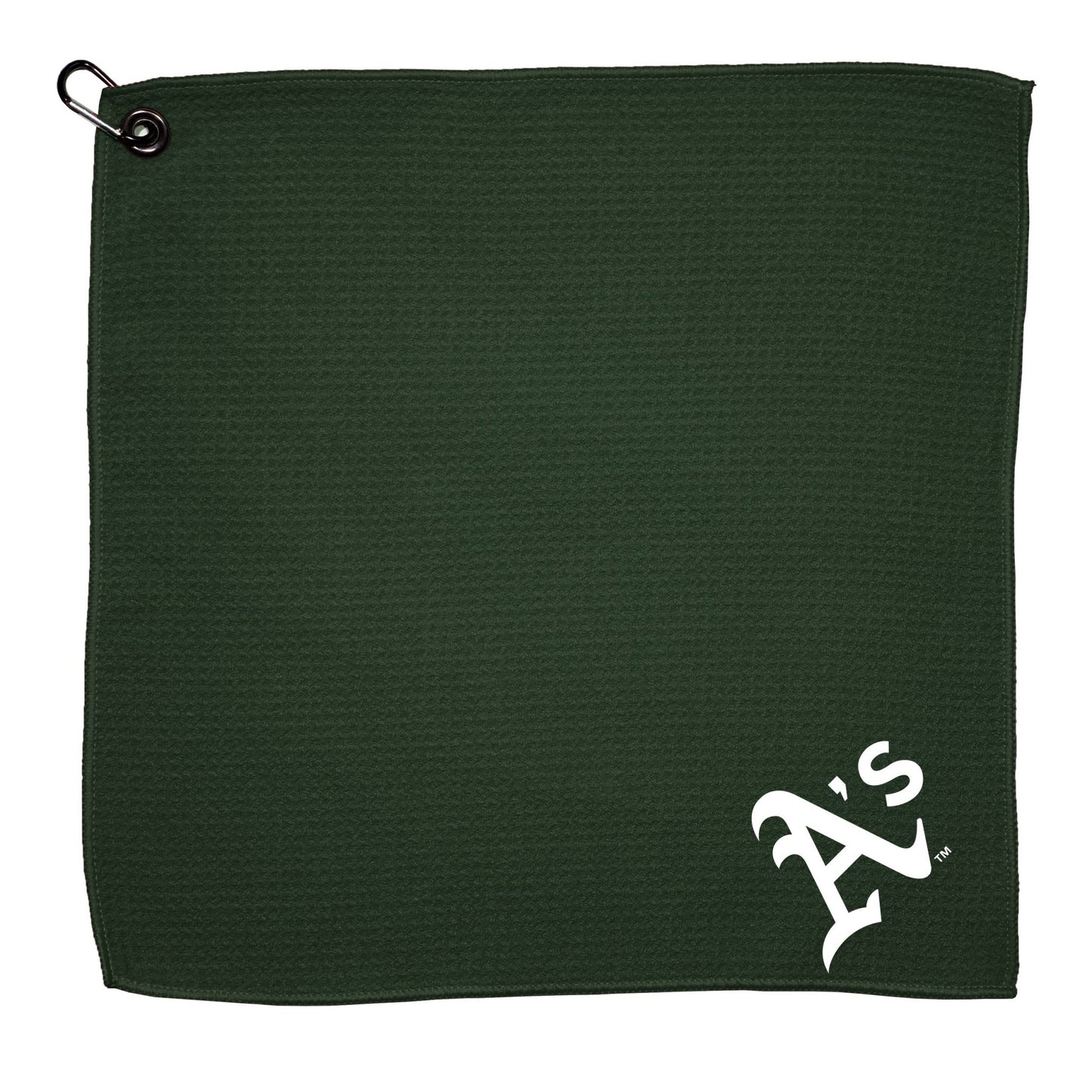 Team Golf A's Golf Towels - Microfiber 15X15 Color - 