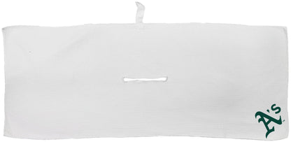 Team Golf A's Golf Towels - Microfiber 16X40 White - 