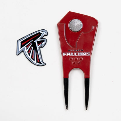Team Golf ATL Falcons Divot Tools - Custom Shaped - 
