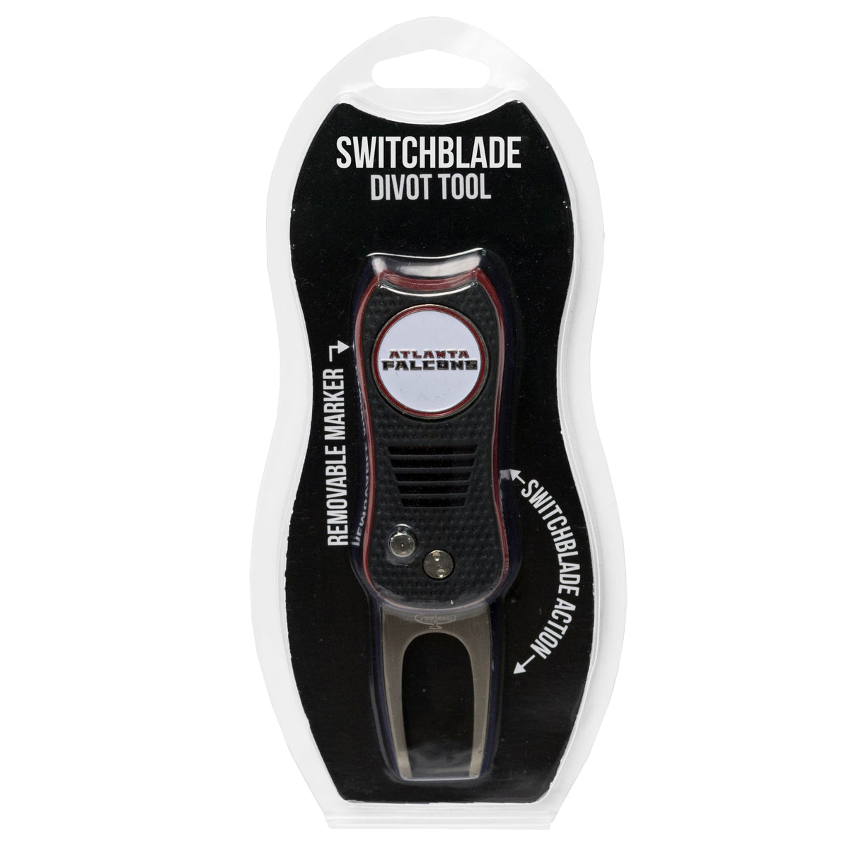 Team Golf ATL Falcons Divot Tools - Switchblade Divot Tool - 