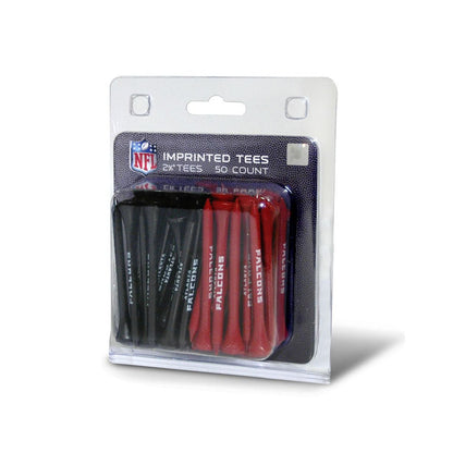 Team Golf ATL Falcons Golf Tees - 50 Tee Pack - 