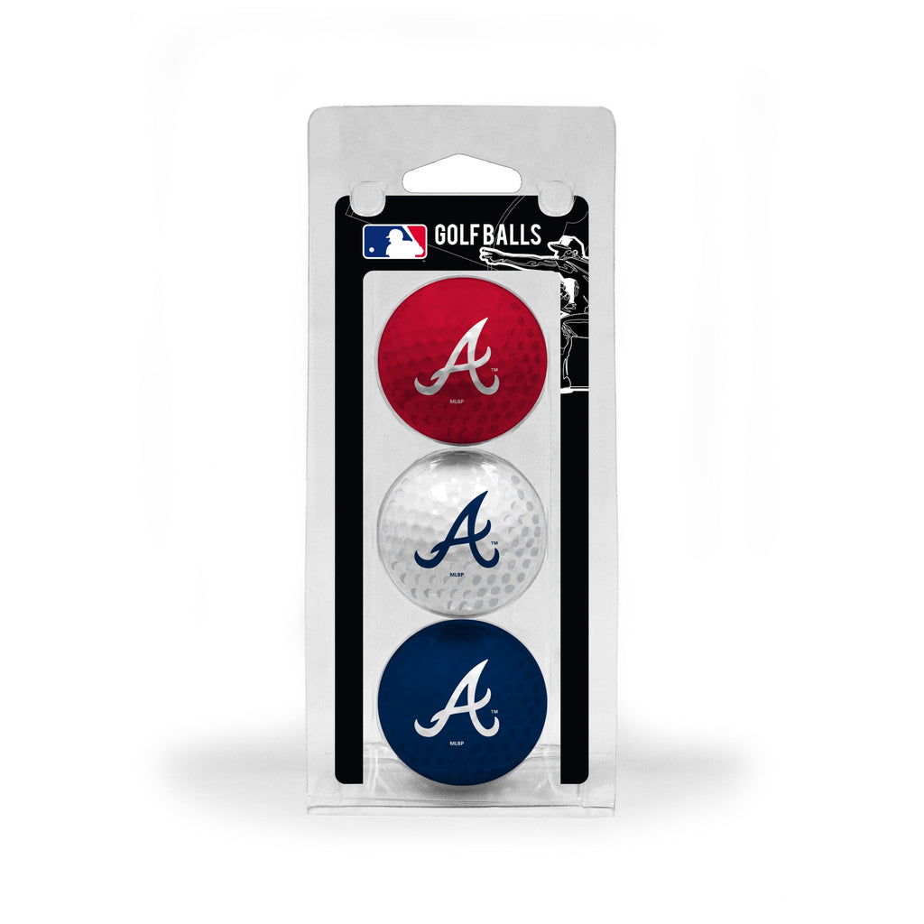 Team Golf Atlanta Braves Golf Balls - 3 Pack - Team