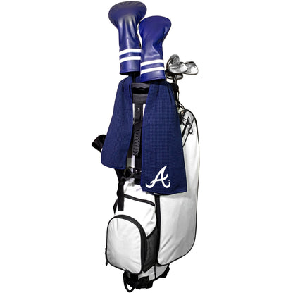 Team Golf Atlanta Braves Golf Towels - Microfiber 15X15 Color - 