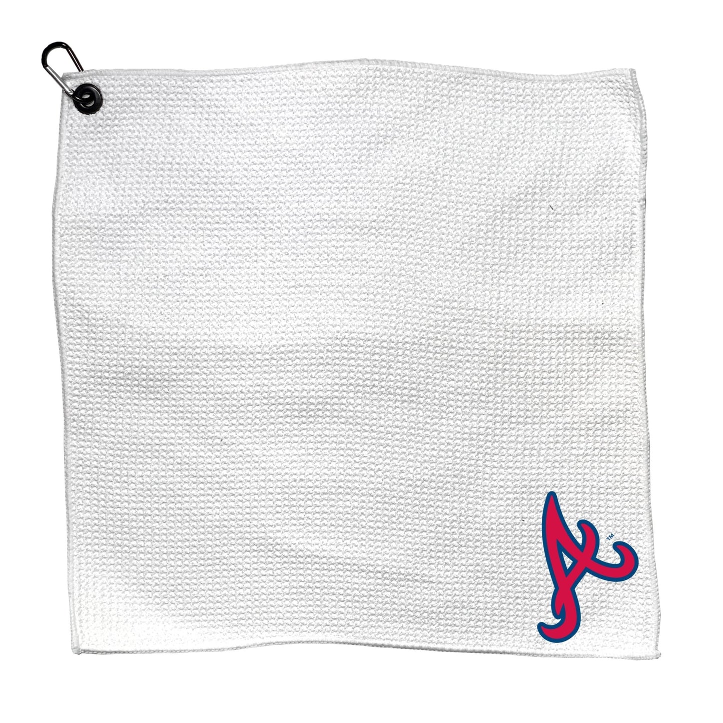 Team Golf Atlanta Braves Golf Towels - Microfiber 15X15 White - 
