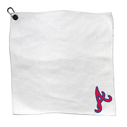 Team Golf Atlanta Braves Golf Towels - Microfiber 15X15 White - 