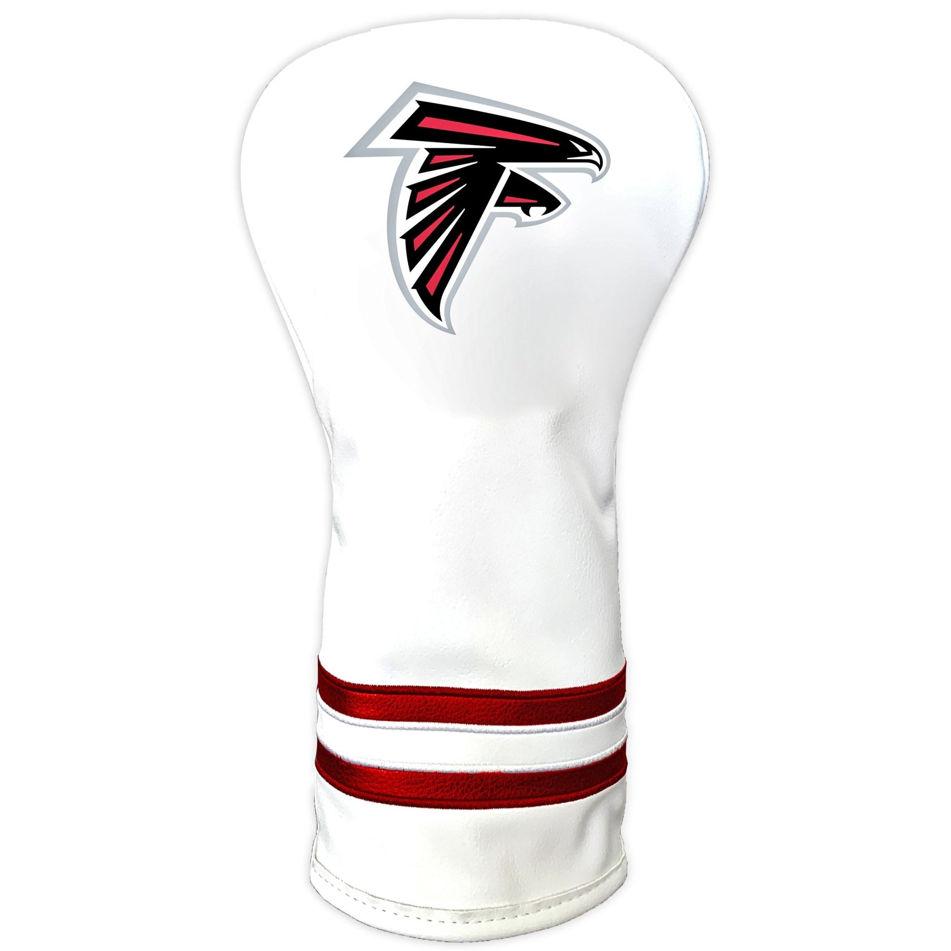 Team Golf Atlanta Falcons DR/FW Headcovers - Vintage Driver HC - Printed White