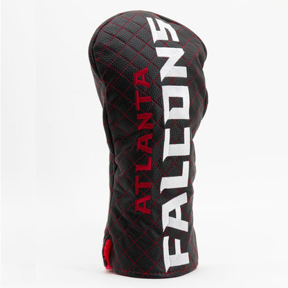 Team Golf Atlanta Falcons DR/FW Quilted Headcovers - Team Golf USA
