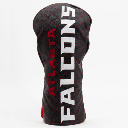 Team Golf Atlanta Falcons DR/FW Quilted Headcovers - Team Golf USA