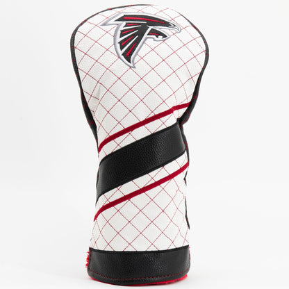 Team Golf Atlanta Falcons DR/FW Quilted Headcovers - Team Golf USA