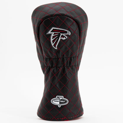 Team Golf Atlanta Falcons DR/FW Quilted Headcovers - Team Golf USA