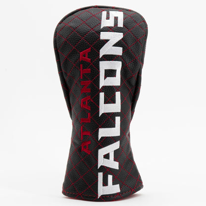 Team Golf Atlanta Falcons DR/FW Quilted Headcovers - Team Golf USA