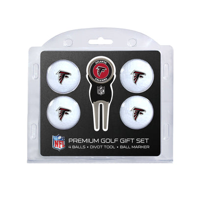 Team Golf Atlanta Falcons Golf Gift Sets - 4 Ball Gift Set -