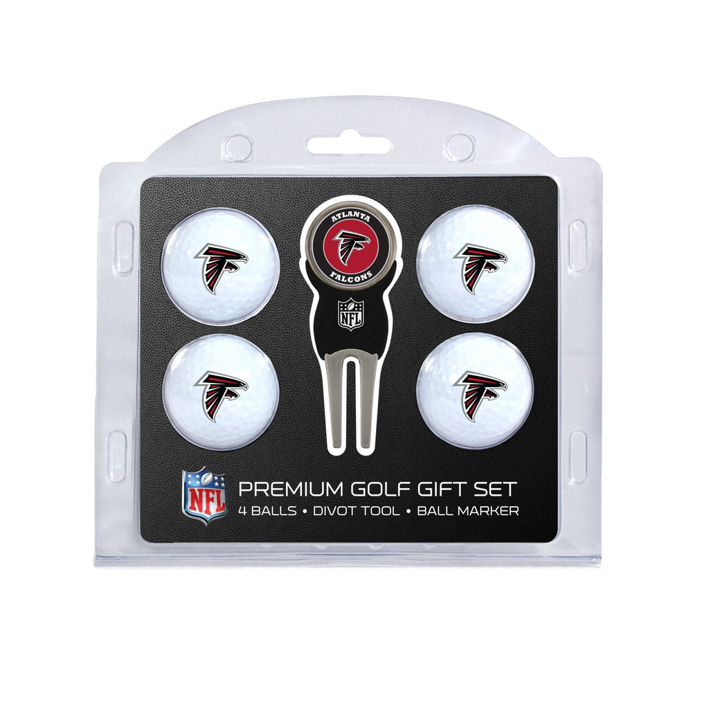 Team Golf Atlanta Falcons Golf Gift Sets - 4 Ball Gift Set -