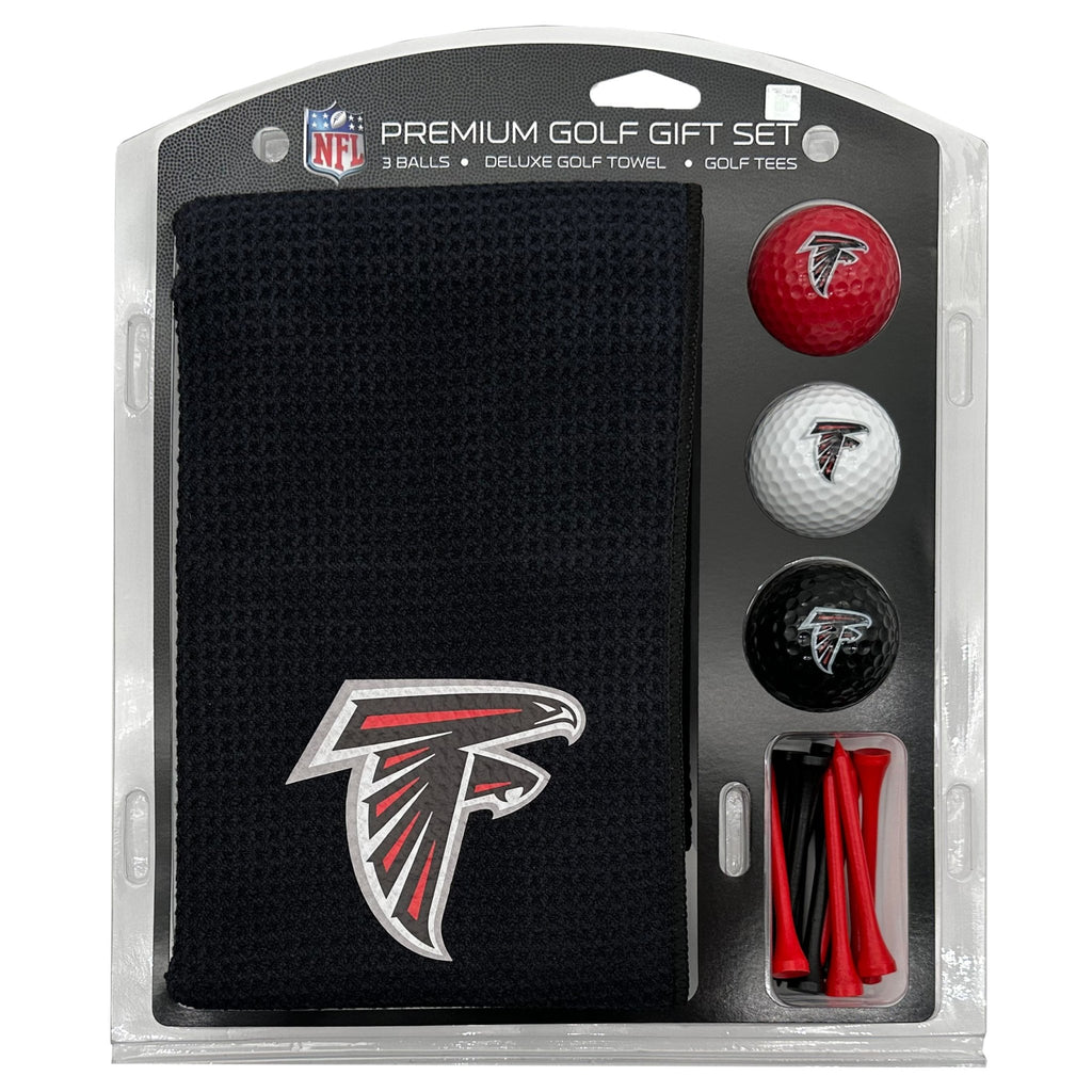 Team Golf Atlanta Falcons Golf Gift Sets - Microfiber Towel Gift Set-Color -