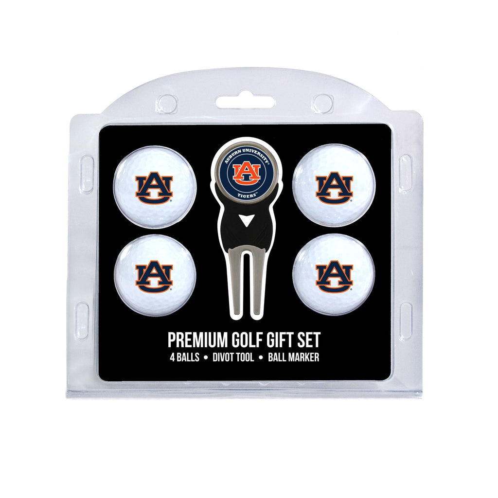 Team Golf Auburn Golf Gift Sets - 4 Ball Gift Set - 