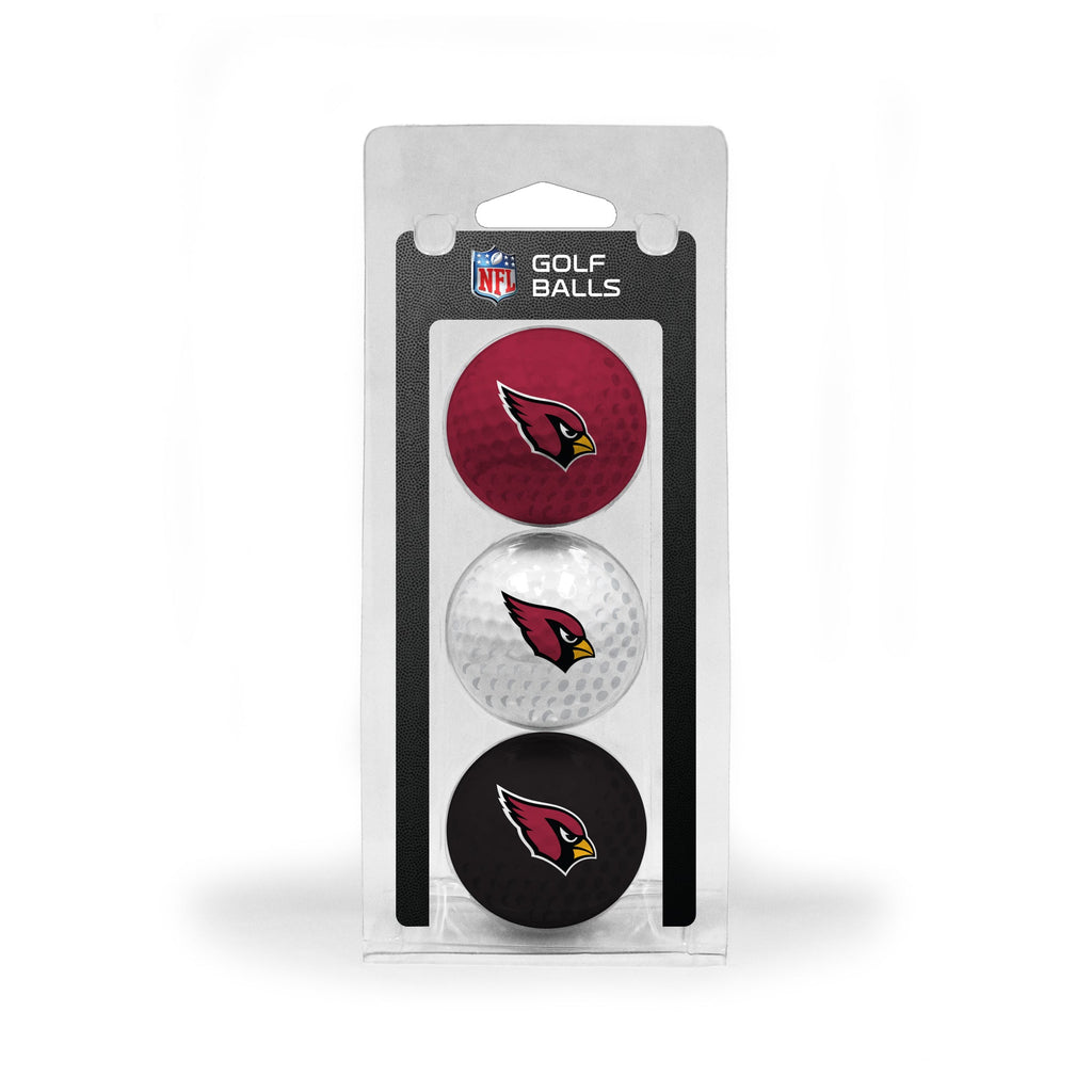 Team Golf AZ Cardinals Golf Balls - 3 Pack - Team