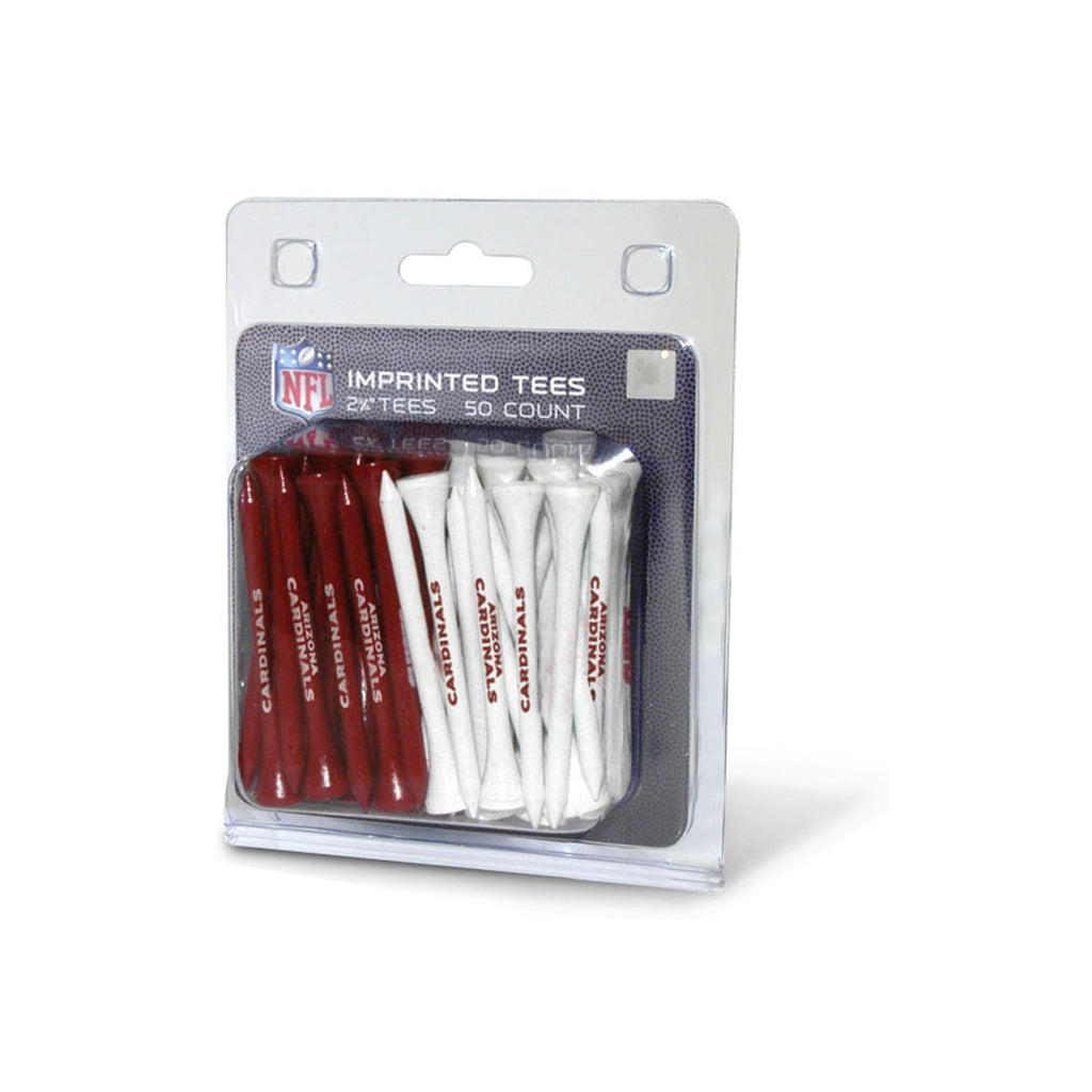 Team Golf AZ Cardinals Golf Tees - 50 Tee Pack - 