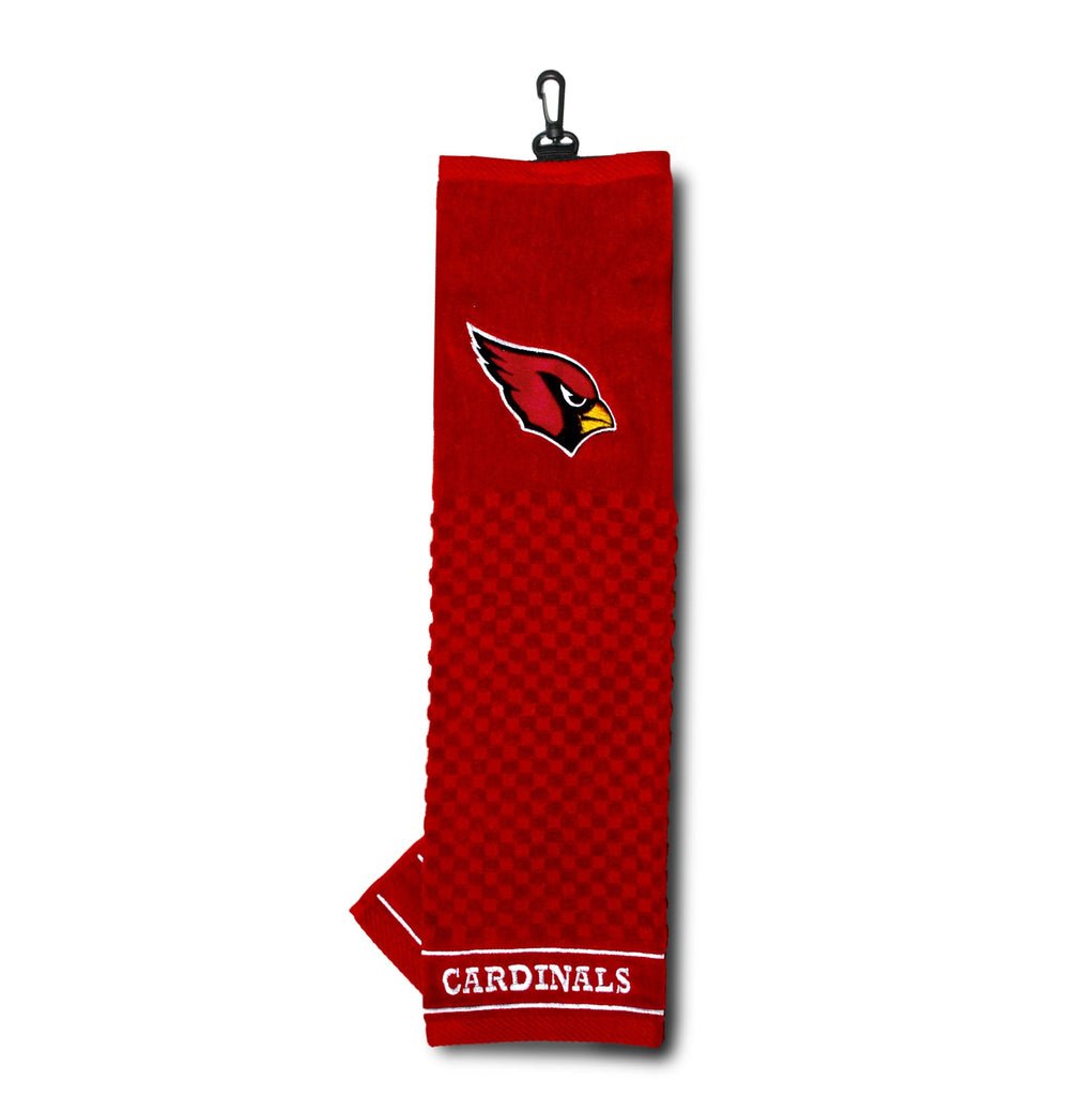Team Golf AZ Cardinals Golf Towels - Tri-Fold 16x22 -