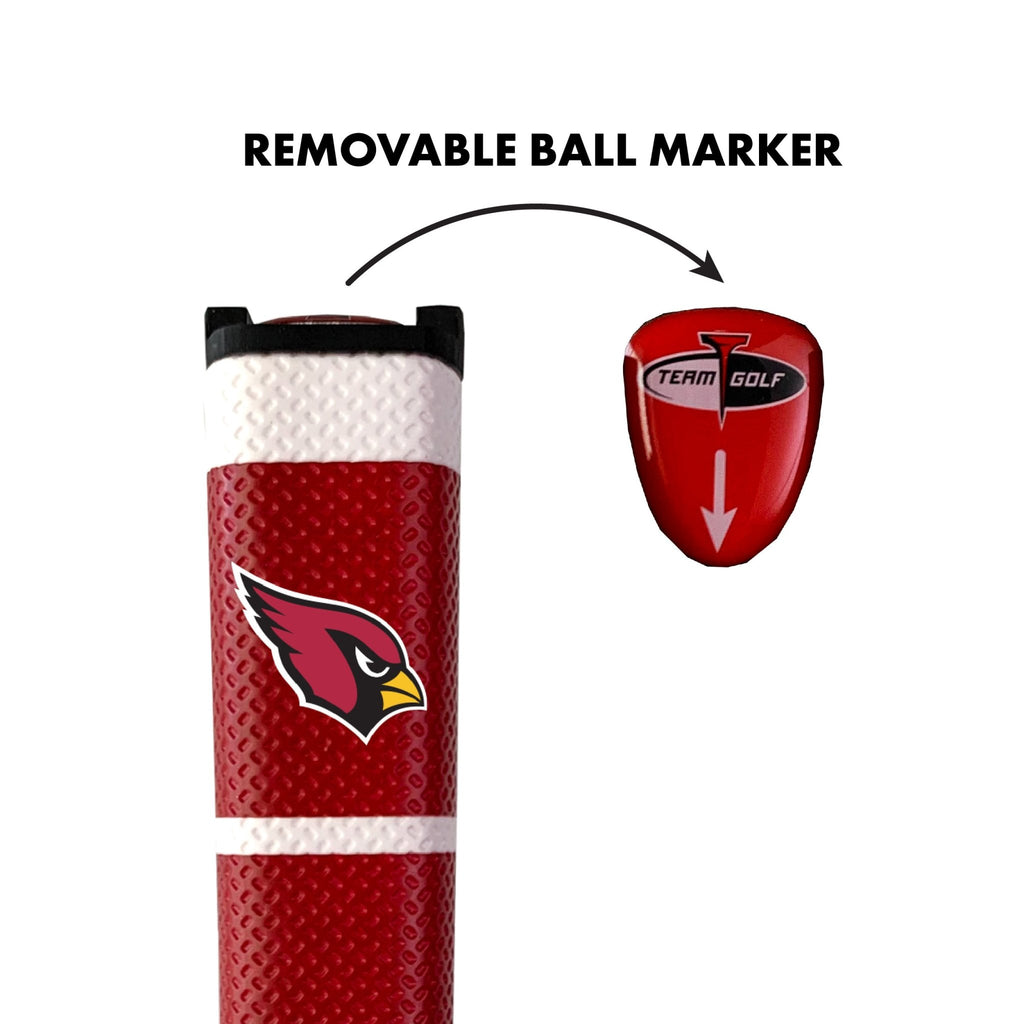 Team Golf AZ Cardinals Putter Grips - White - 