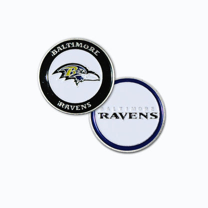 Team Golf BAL Ravens Ball Markers - Ball Marker - 