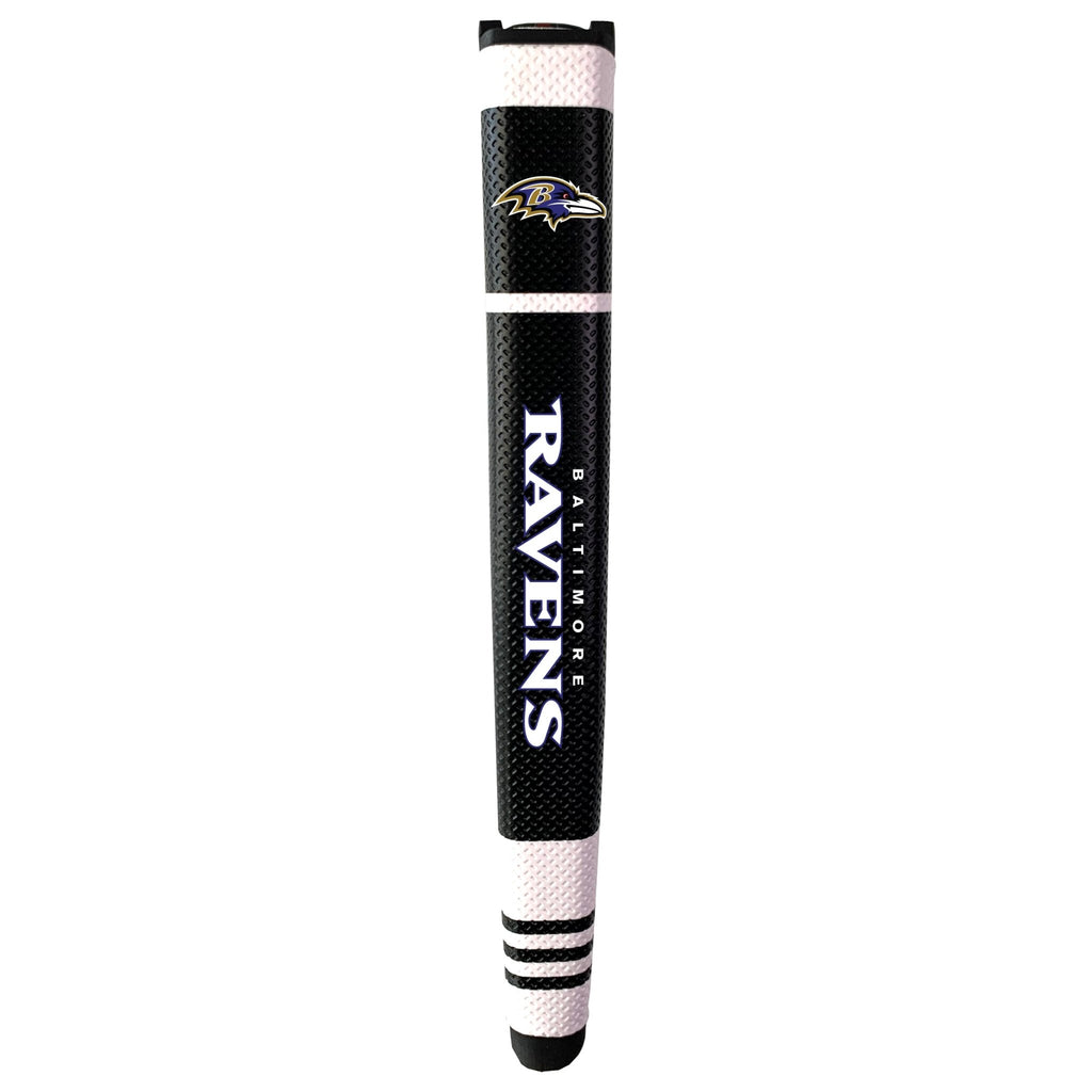 Team Golf BAL Ravens Putter Grips - Black - 