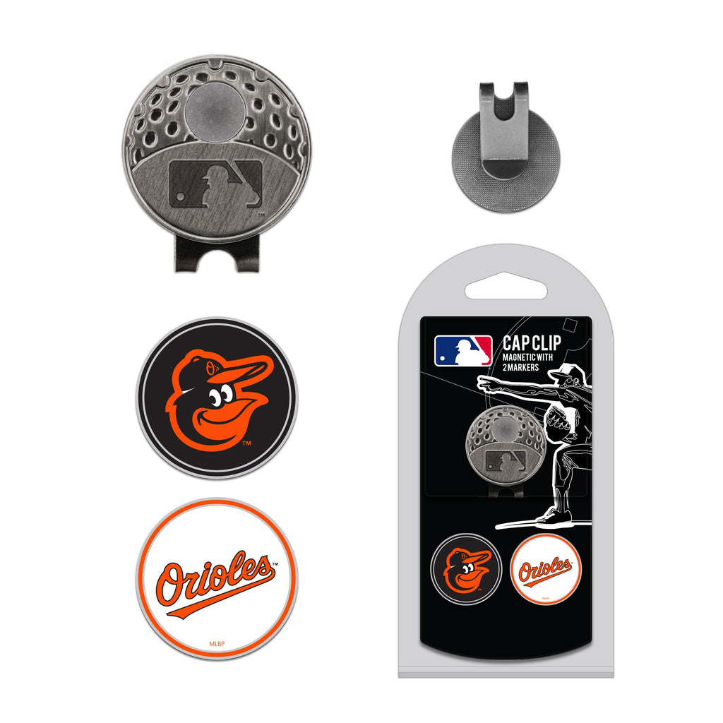 Team Golf Baltimore Orioles Ball Markers - Hat Clip & Ball Marker - 