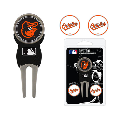 Team Golf Baltimore Orioles Divot Tools - Signature Divot Tool Pack - 