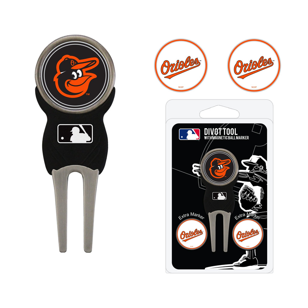 Team Golf Baltimore Orioles Divot Tools - Signature Divot Tool Pack - 