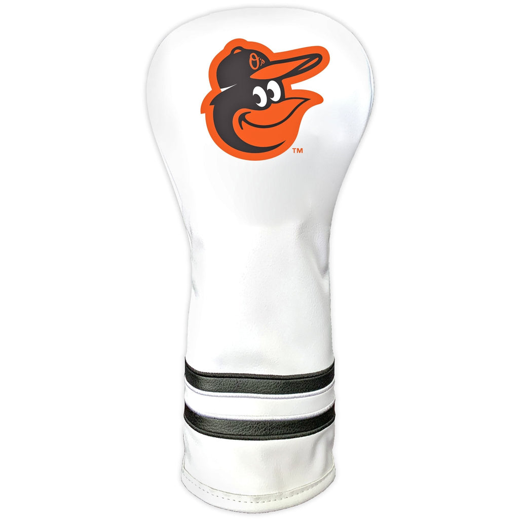 Team Golf Baltimore Orioles DR/FW Headcovers - Fairway HC - Printed White