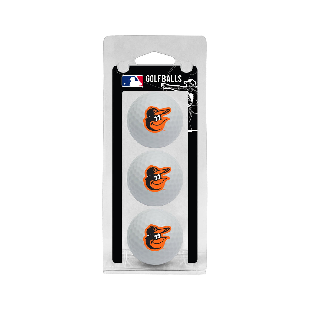 Team Golf Baltimore Orioles Golf Balls - 3 Pack - White